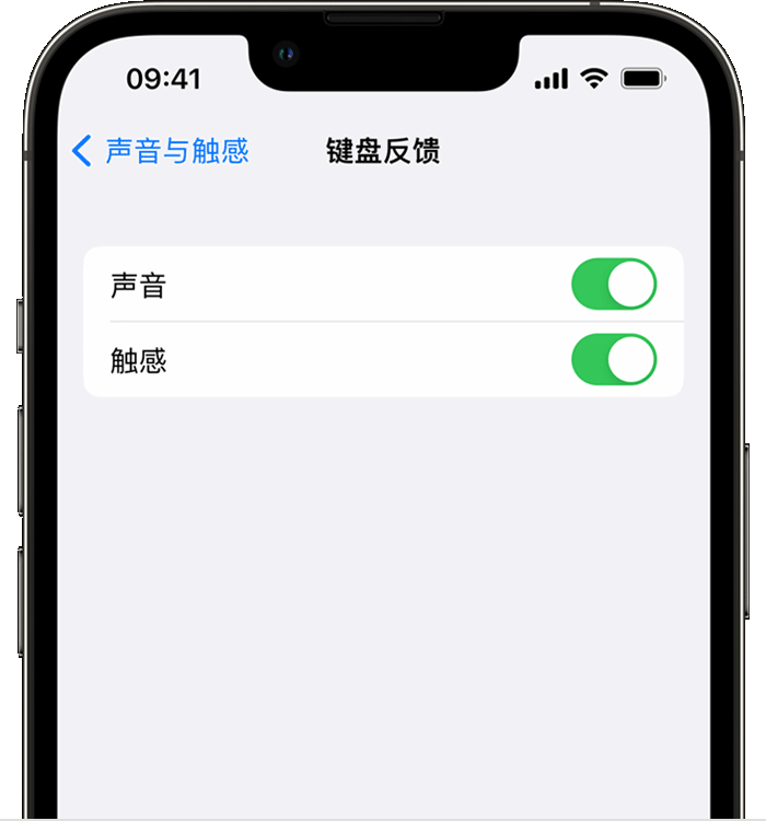 乌拉特后苹果14维修店分享如何在 iPhone 14 机型中使用触感键盘 