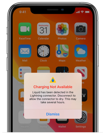 乌拉特后苹果14维修店分享iPhone 14 不小心被打湿怎么办 