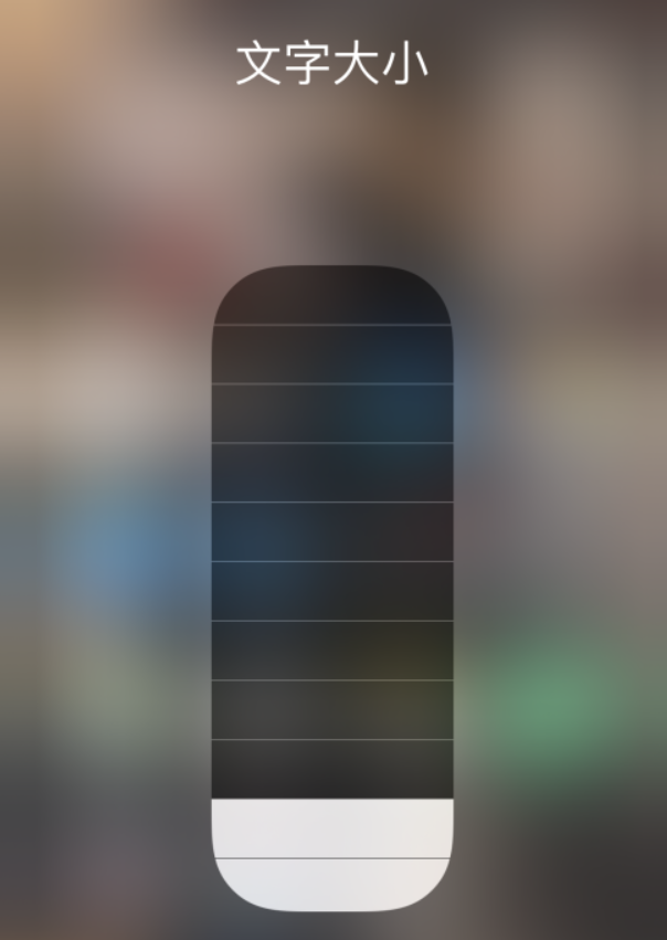 乌拉特后苹果手机维修分享小技巧：在 iPhone 控制中心快速调节字体大小 